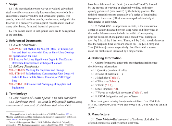 ASTM A740-98 pdf download